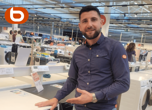 Jeremy, vendeur électroménager, Lave linge LG et SAMSUNG