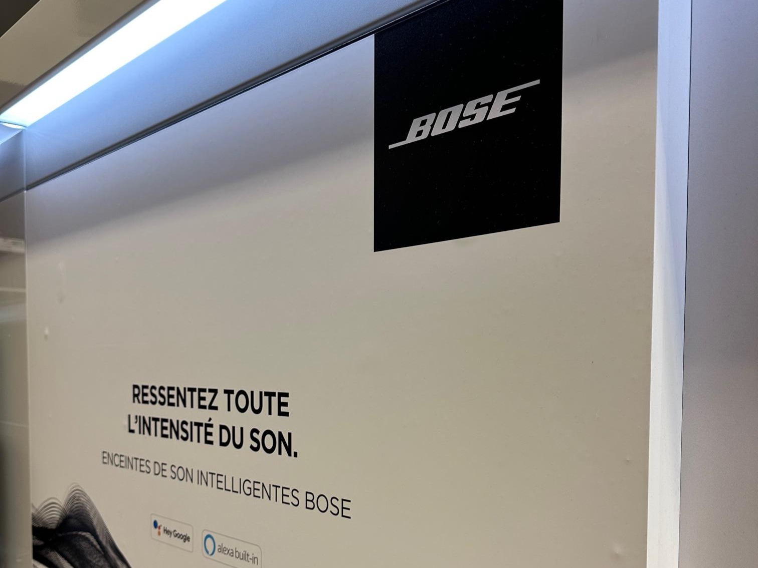 rayon bose - magasin Boulanger Valenciennes - Petite-Forêt