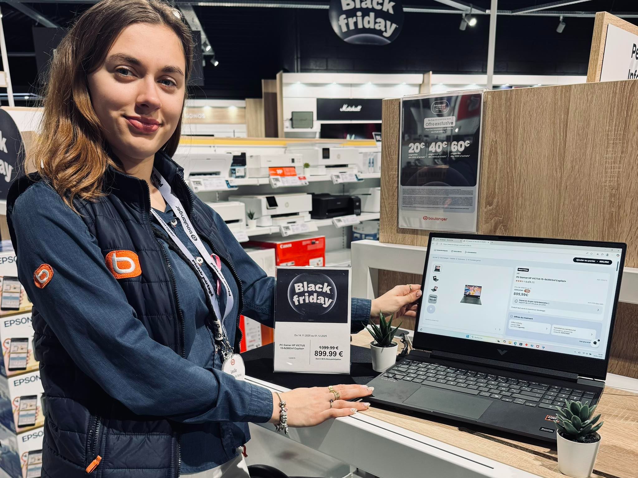 Leslie vous présente les offres préférés de nos clients ! - BOULANGER SOISSONS