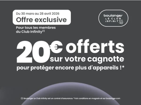 🔥 Offre exclusive chez Boulanger Cambrai 🔥