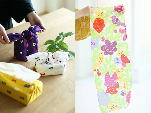 洗えば洗うほど、やわらかさと風合いが増す伊勢木綿の手ぬぐい