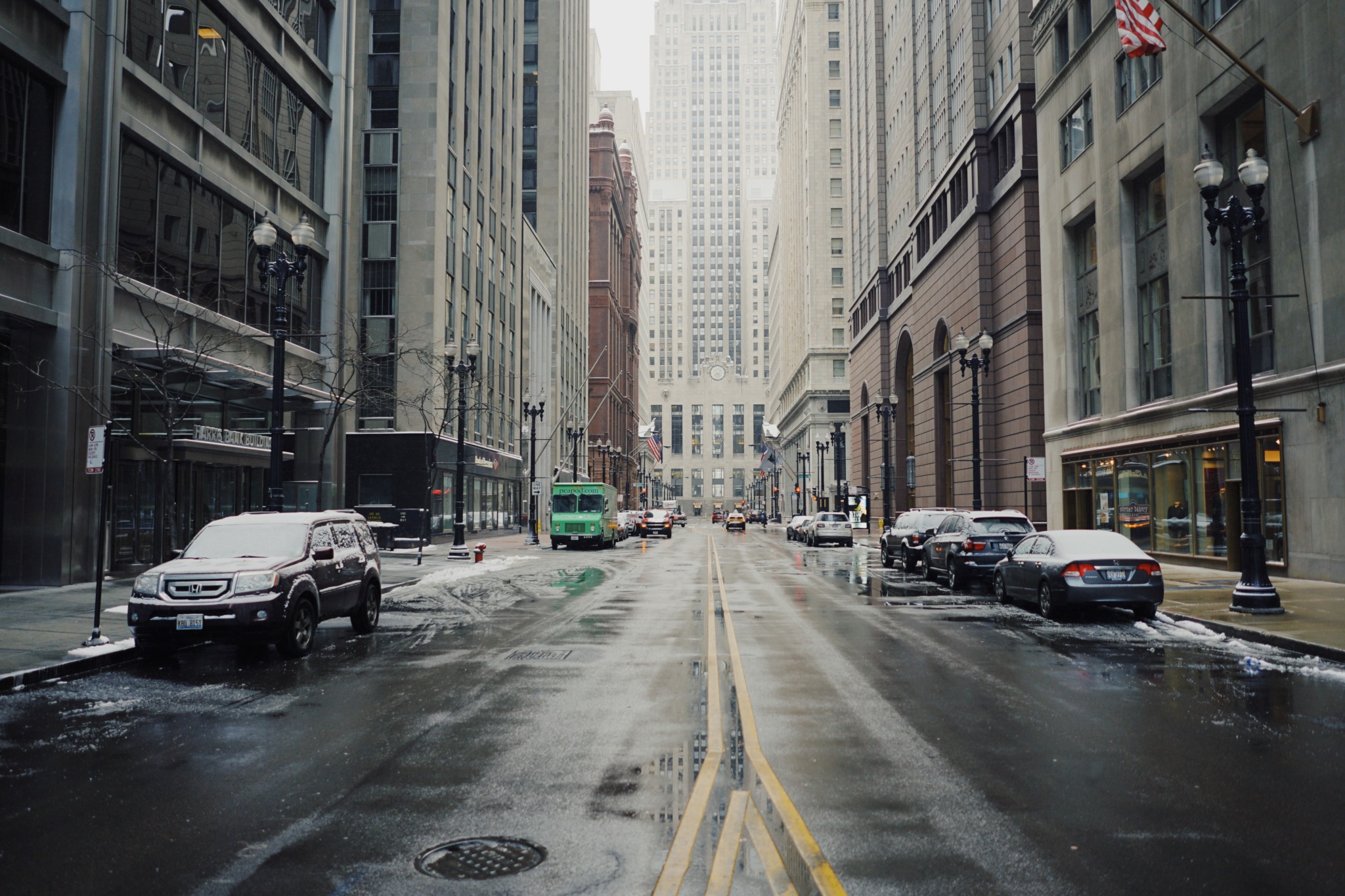 Parking garages clearance near cibc theater