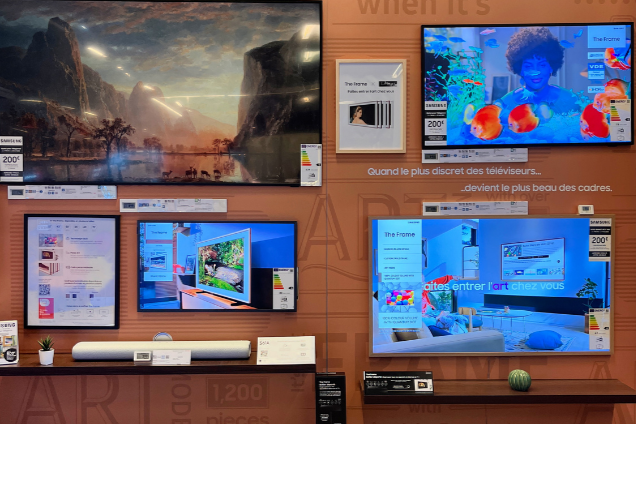 TV Samsung The Frame Boulanger Compiègne