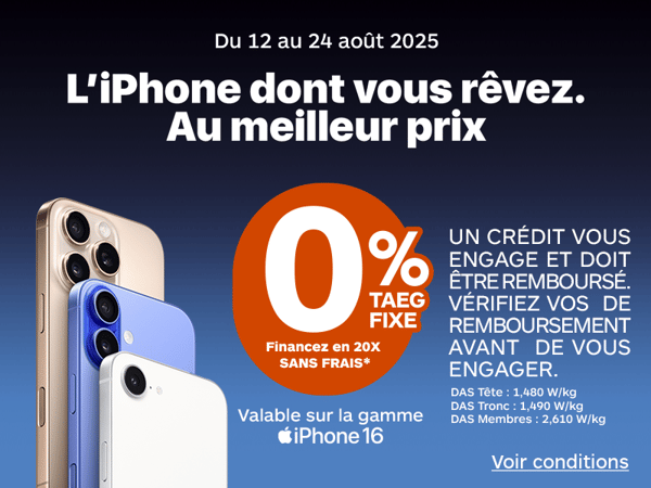 L’iPhone 16 dont vous rêvez.