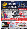 Click here to view the Spring Fishing Classic! 3/9 Thru 3/29 - circular online.