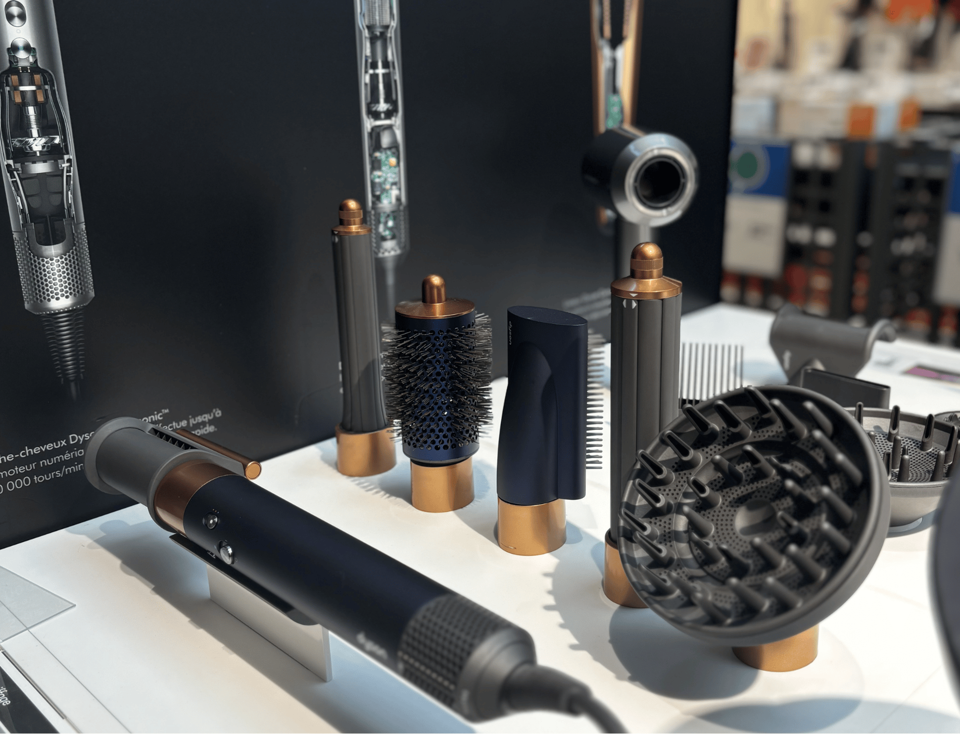 Dyson brosse soufflante, Boulanger Lille