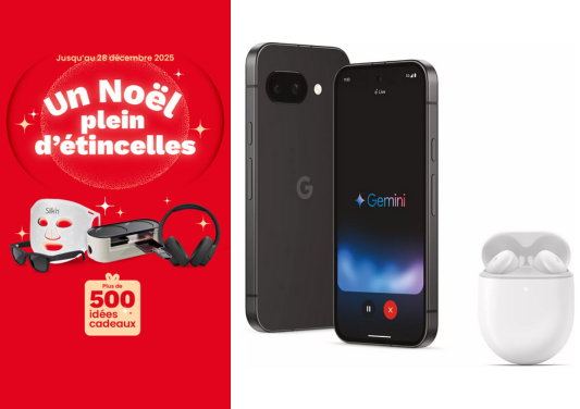 Smartphone GOOGLE Pack Pixel 9a 128Go + Pixel Buds A