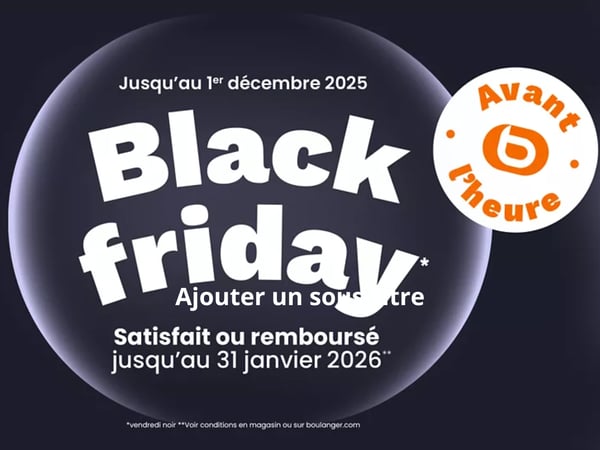 Black Friday Boulanger Antibes