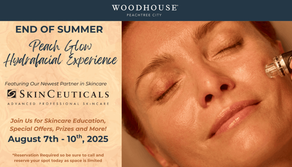 Peach Glow Hydrafacial Experience at Woodhouse Spa Peachtree City