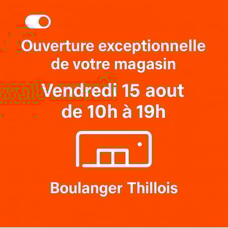 Ouverture de votre Magasin Boulanger préféré 😎