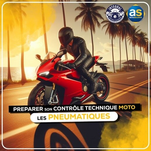 Préparer son contrôle technique moto - Les pneumatiques