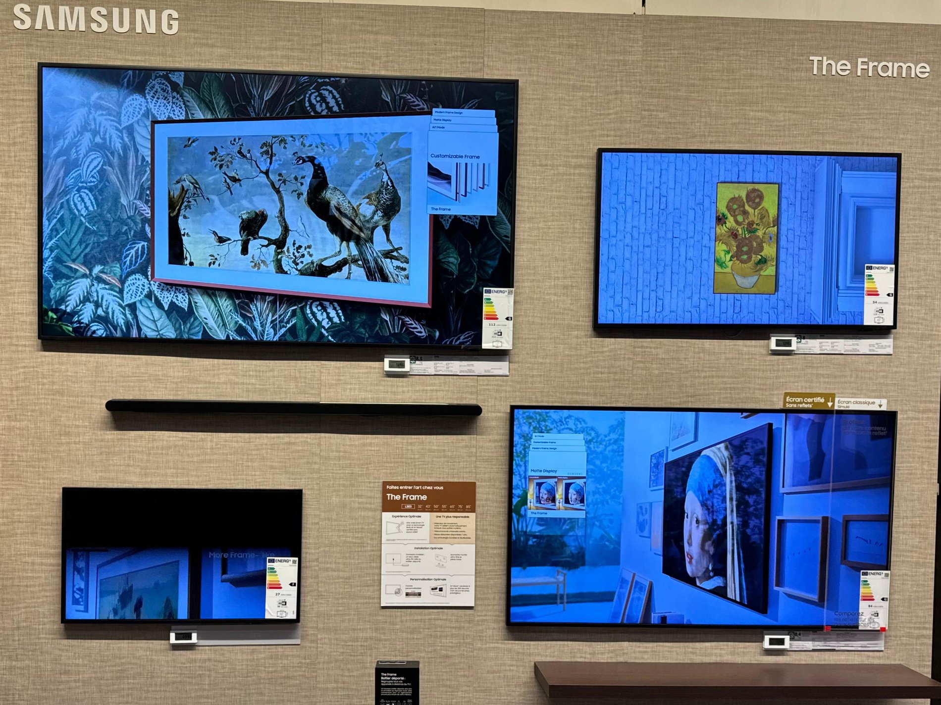 tv the frame samsung dans votre magasin boulanger st quentin fayet
