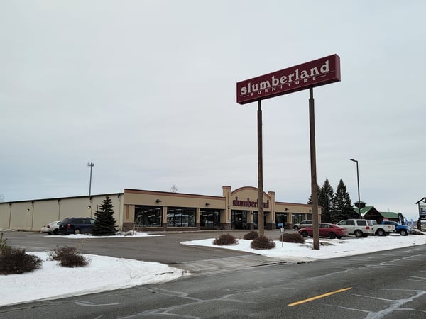 Slumberland Furniture Store in Baxter-Brainerd,  MN - Storefront Street View