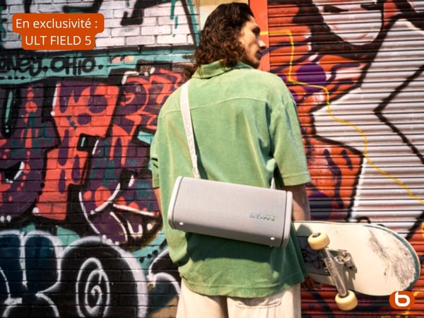 Nouvelle enceinte SONY ULT FIELD chez Boulanger Marseille La Valentine, proche D'Allauch.