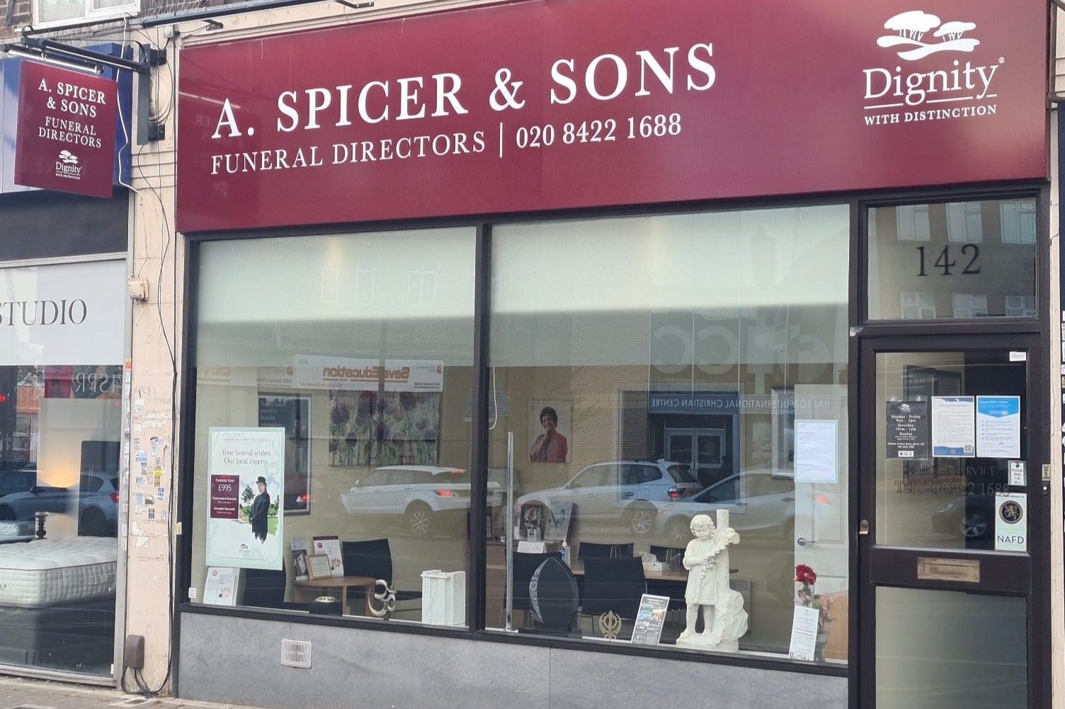 A. Spicer & Son Funeral Directors South London, Here for your Family