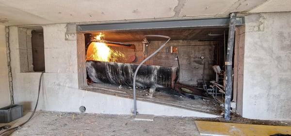 Evacuation d'une citerne de 10'000 litres