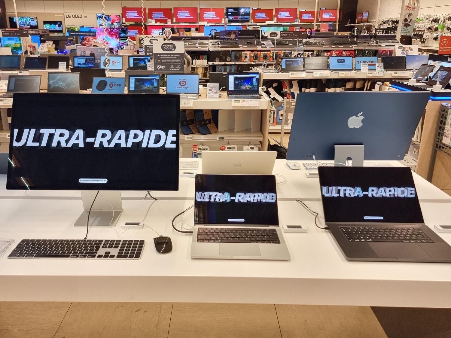 MacBook air, MacBook pro, IMac