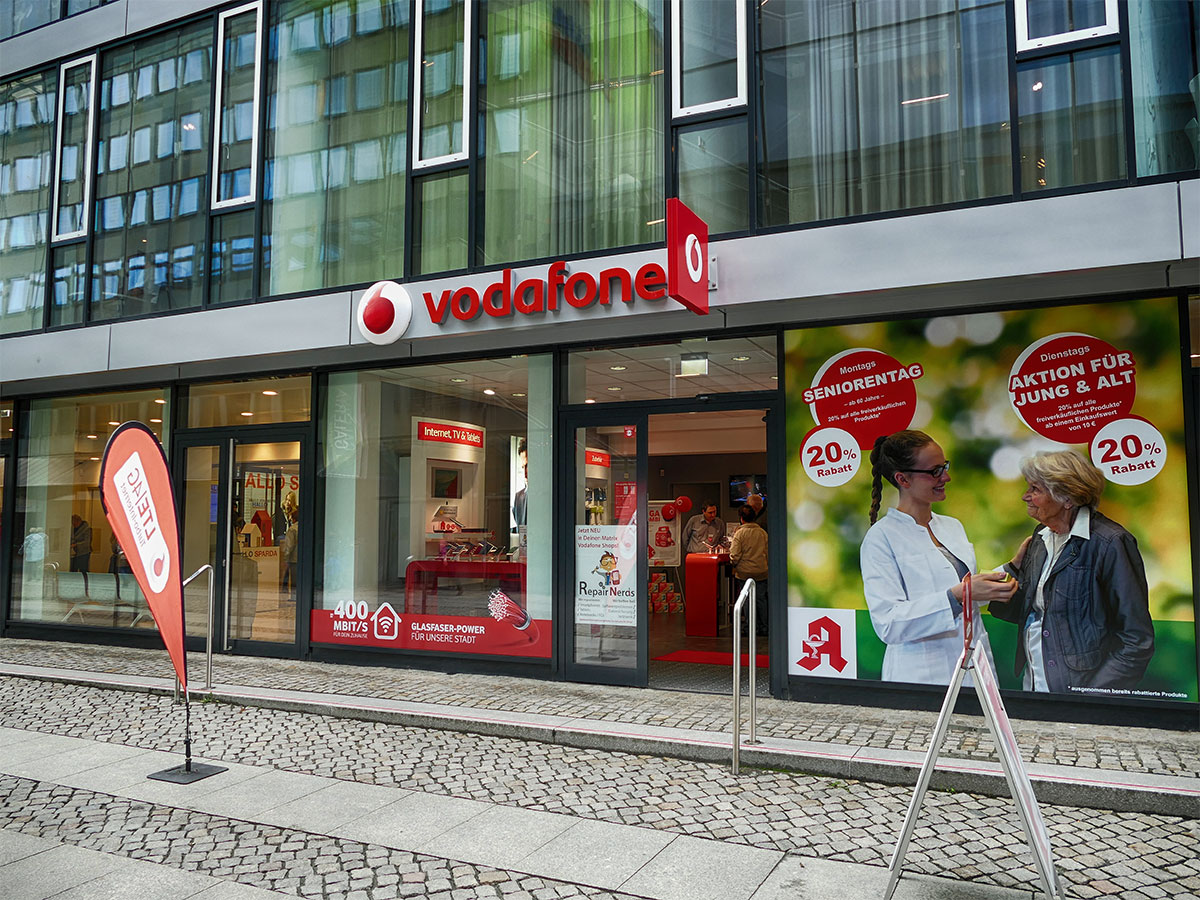 Vodafone-Shop in Chemnitz, Am Rathaus 6