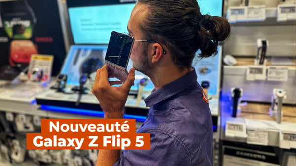 Venez découvrir le nouveau Samsung Galaxy Z Flip 5 dans votre magasin Boulanger Montpellier Lattes