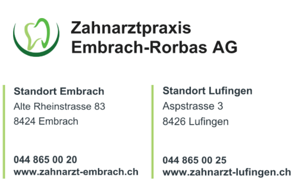 Zahnarztpraxis Embrach-Rorbas AG, Praxis Embrach