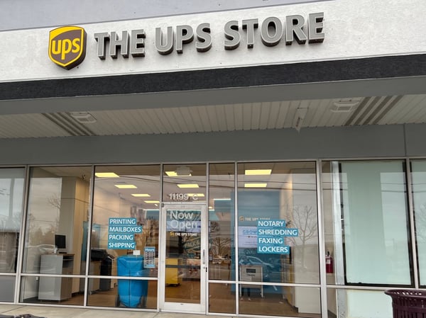 Storefront of The UPS Store in Fairfax, VA