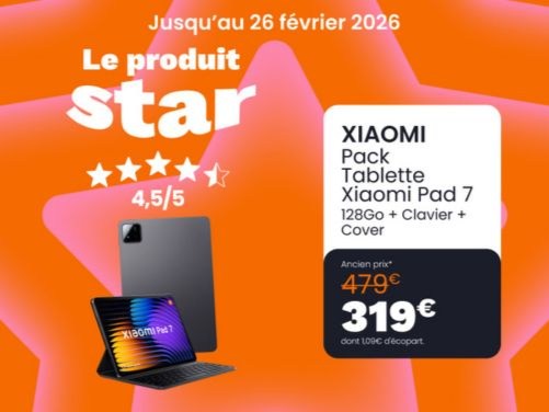 Xiaomi Pack Pad 7 chez Boulanger Vendenheim Reichstett !