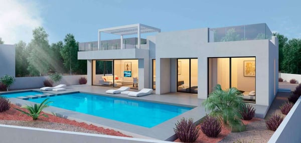 Maison neuve luxe au Golf Las Colinas, à Alicante (Costa Blanca)
