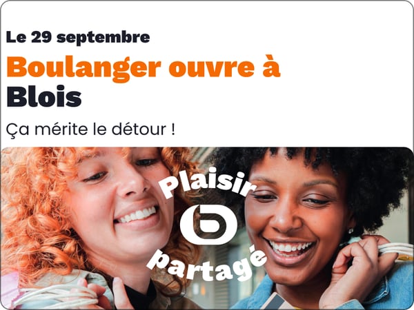 Ouverture magasin Boulanger Blois