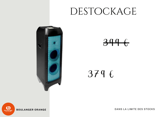 Enceinte sono Essentielb PTB3000