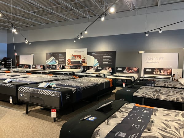 Tempurpedic at Slumberland Furniture Store in Alexandria,  MN