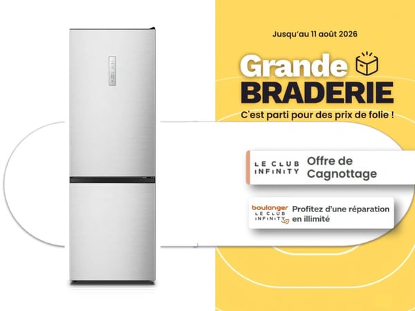 Boulanger Chambray : -200€ sur le Réfrigérateur Hisense ! ❄️