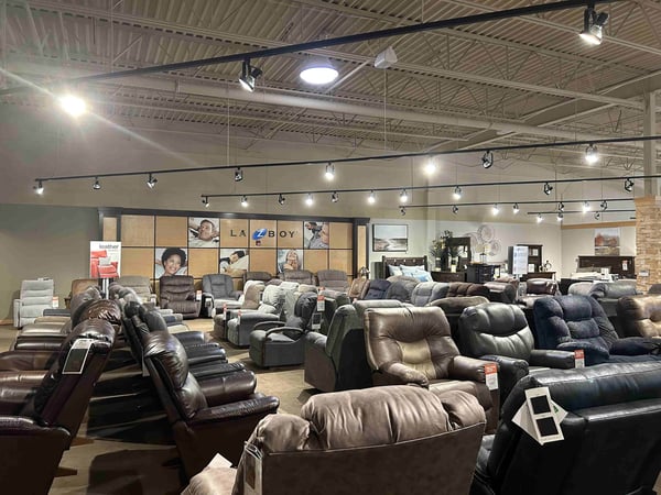 Wichita Slumberland Furniture La-Z-Boy recliners