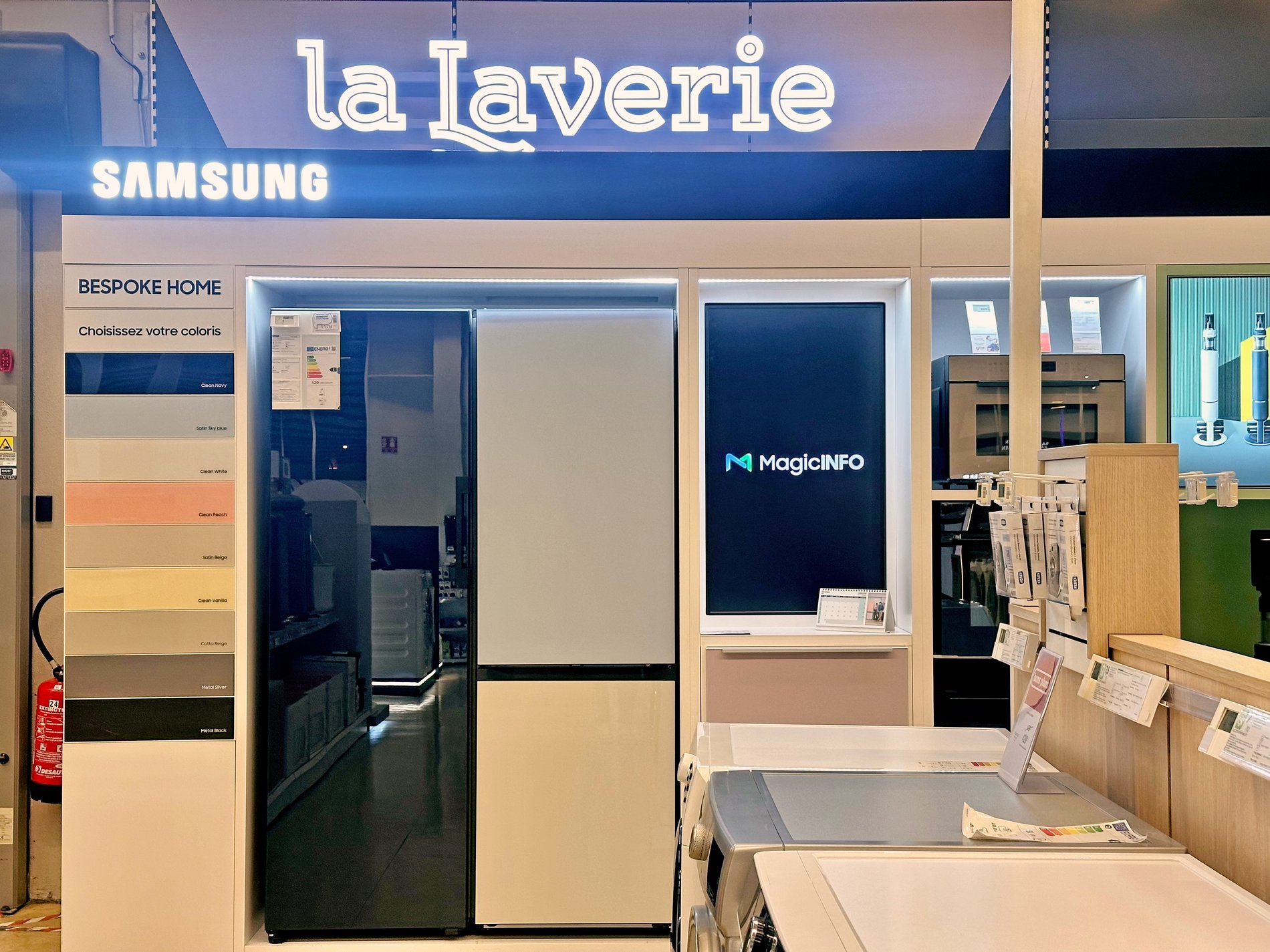 Gros électroménager Samsung Bespoke chez Boulanger Toulon - La Garde