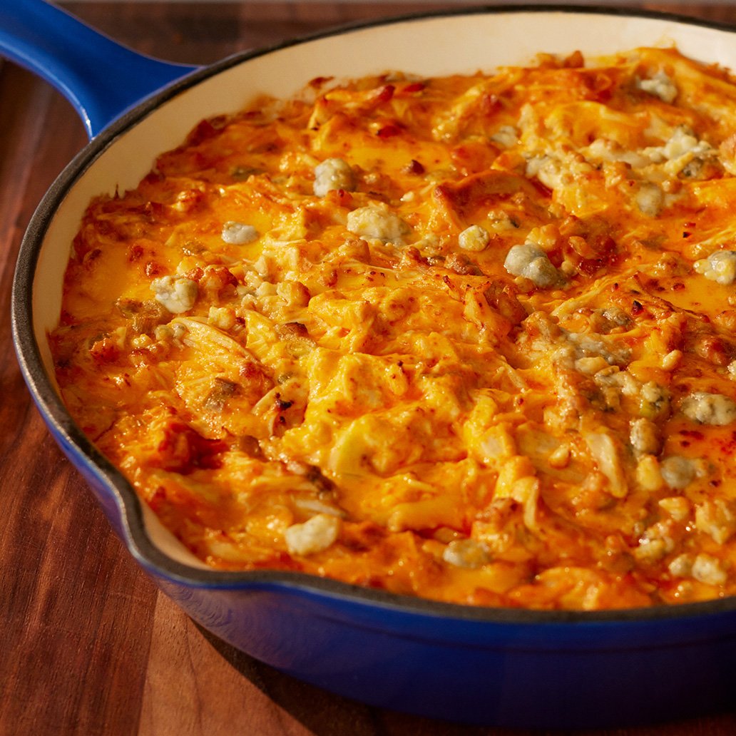 disappearing buffalo chicken dip by best foods and hellmanns