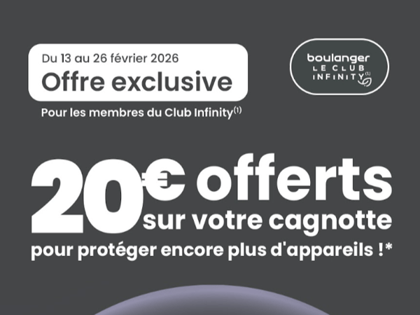 PROFITEZ DE 20 € OFFERTS SUR VOTRE CAGNOTTE !