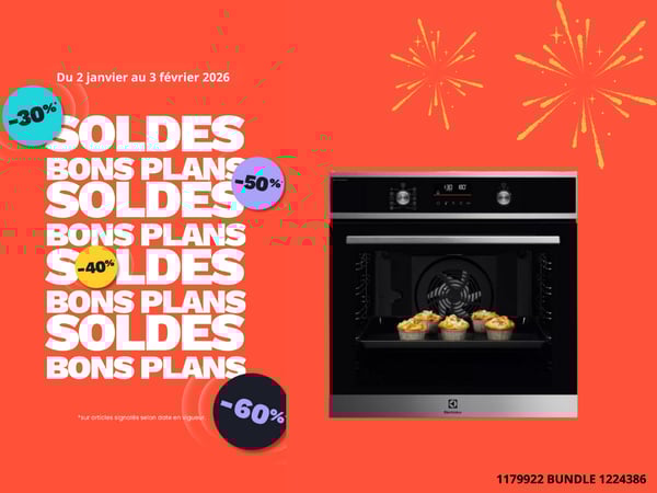 Les Soldes commencent au sein de votre magasin Boulanger Fléville.