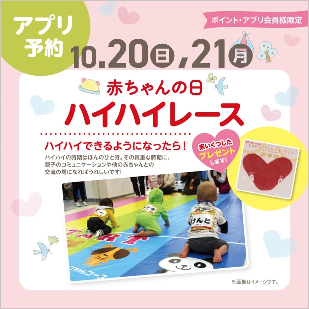 赤ちゃんの日 ハイハイレース