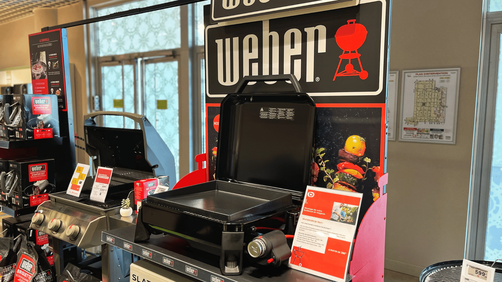 plancha weber boulanger nice cap 3000