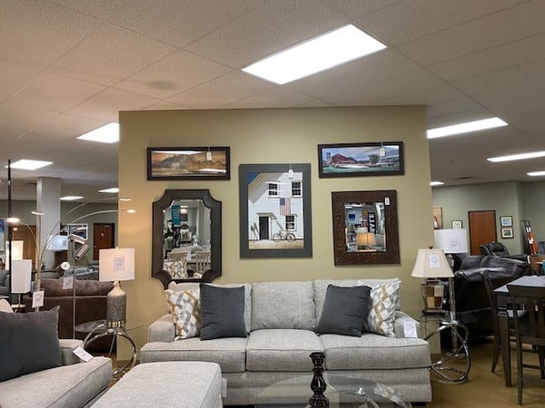 Slumberland Furniture Store in Marshfield,  WI - Living Room Vignette