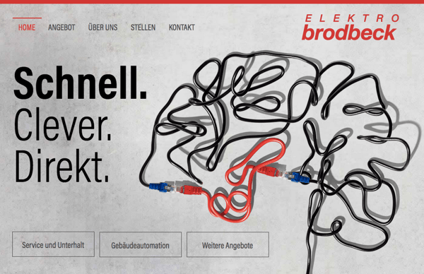 Elektro Brodbeck AG Homepage
