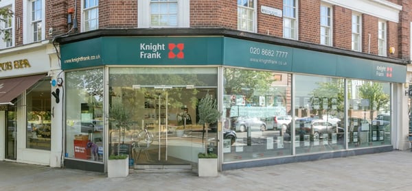 Knight Frank Wandsworth Estate Agents office store front