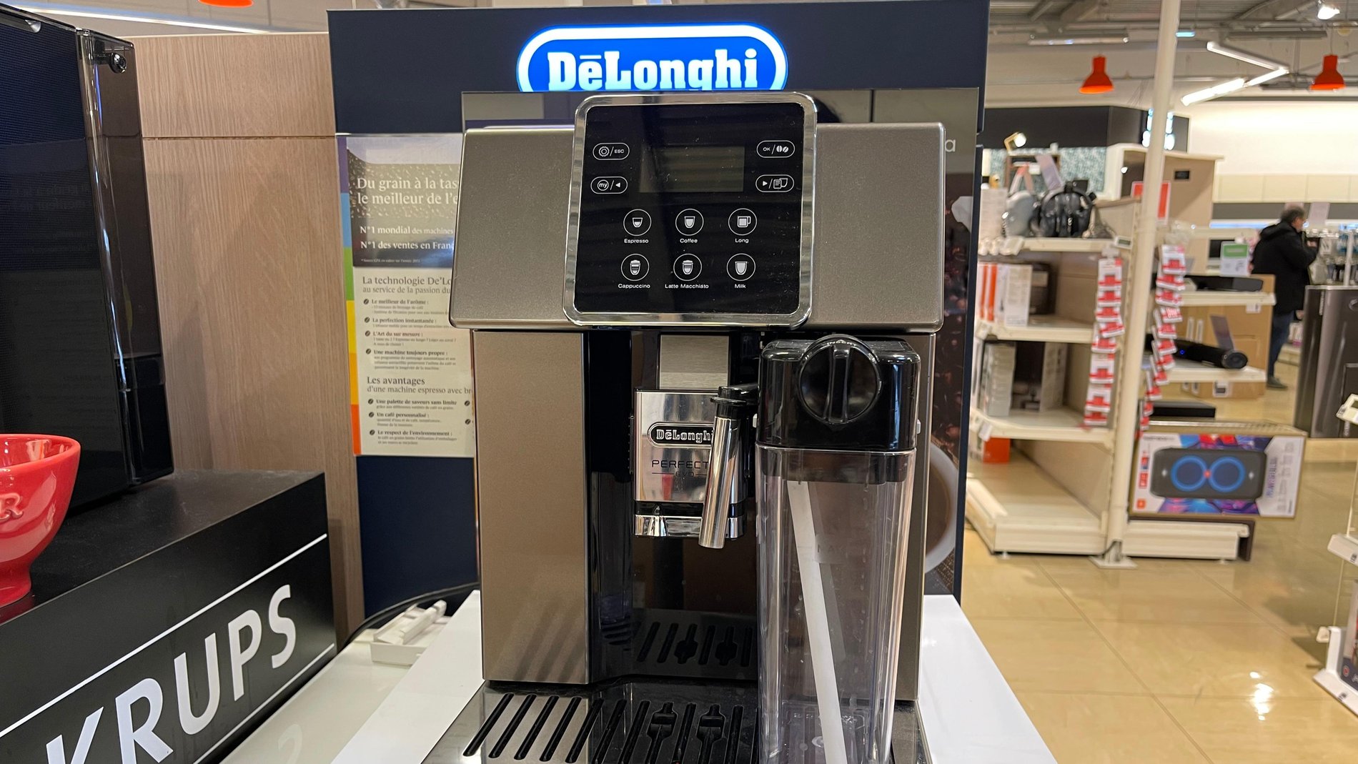 café, grain, broyeur, cafetière, moulu, delonghi, magnifica, dinamica,
