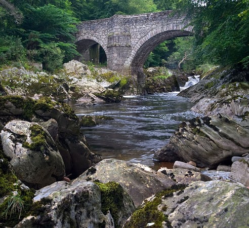 Bridge of Feugh Aberdeenshire, Scotland