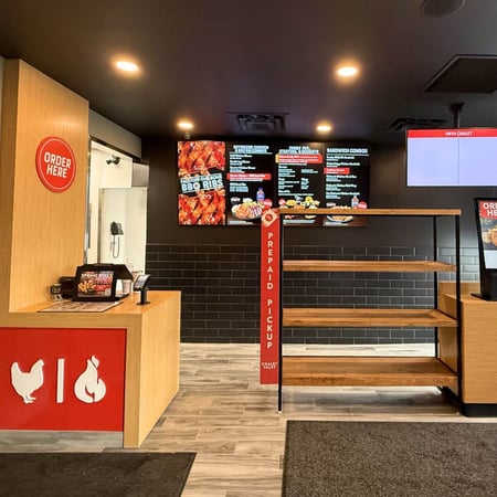 takeout counter