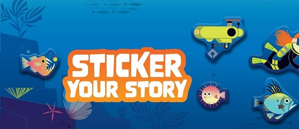 Sticker Your Story Kids' Meal Activity