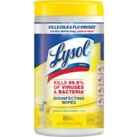 Save $1.00 on Any ONE (1) Lysol® Disinfecting Wipes (80 ct.) - Exp. 5/11/24