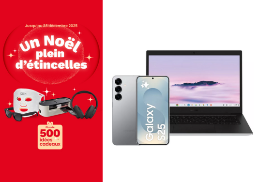 Smartphone SAMSUNG Pack Galaxy S25 256Go + Chromebook