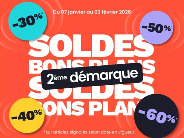 Catalogue des SOLDES d'hivers à découvrir ce Mercredi 7 janvier ! Profitez des soldes et de nos meilleurs Bons plans à Boulanger Bordeaux Lac
