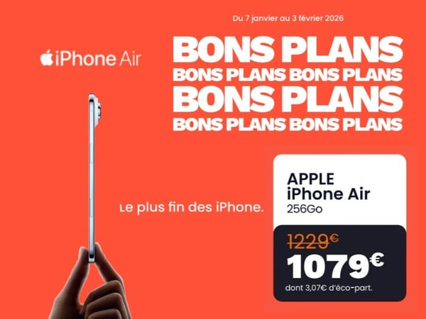 Soldes iPhone AIR à  Boulanger La Rochelle Angoulins