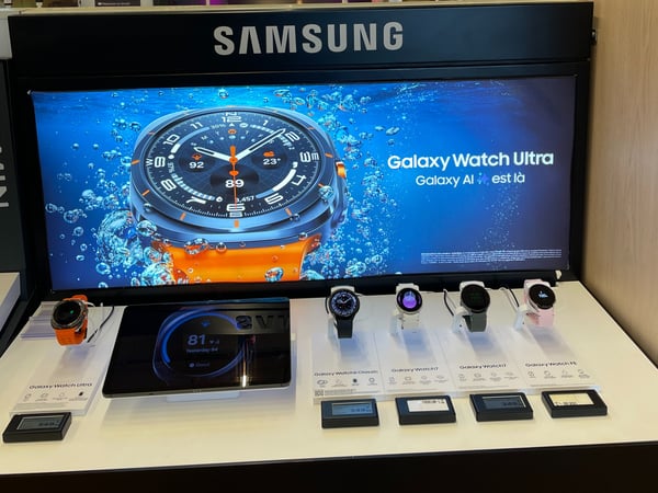 Mobilier Samsung montre Boulanger Libourne
